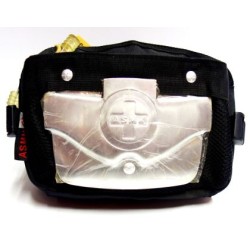 Чанта за кръст с метален протектор 25х19х11см