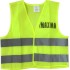 Светлоотразителна жилетка за възрастни, Жълта, Размер 3XL /40015203/