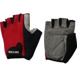 Ръкавици за колоездене MAXIMA, Велур с текстил, Червени, Размер XL /40052904/ Ръкавици за колоездене MAXIMA, Велур с текстил, Червени, Размер XL /40052904/