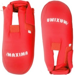 Протектори за стъпала за карате MAXIMA, Червени, Размер M /40005306/ Протектори за стъпала за карате MAXIMA, Червени, Размер M /40005306/