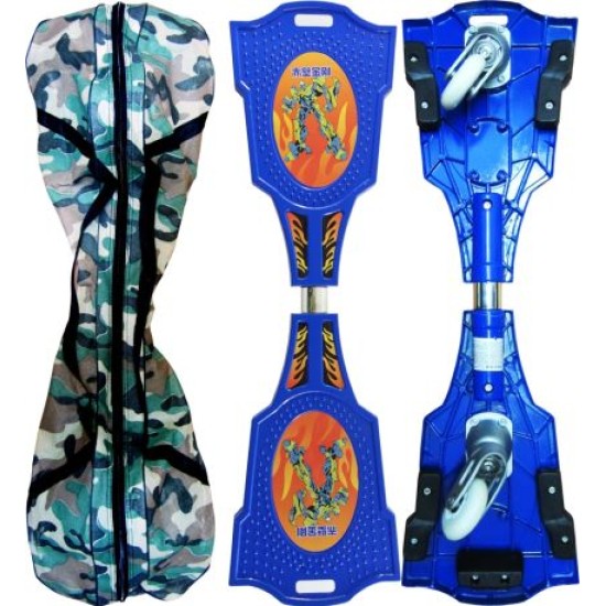Скейтборд vigorboard (waveboard, rockboard), Алуминиев, Син /20013902/