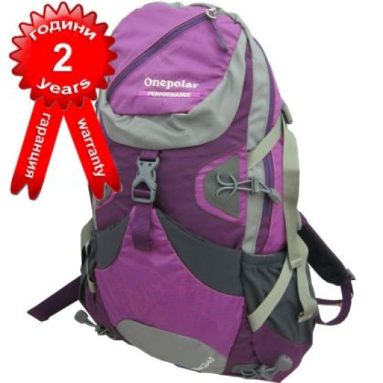 Раница Onepolar 2г. гаранция, Лилава /PO153803/ Раница Onepolar 2г. гаранция, Лилава /PO153803/