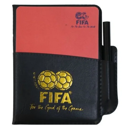 Съдийски картони с бележник и молив FIFA 200800