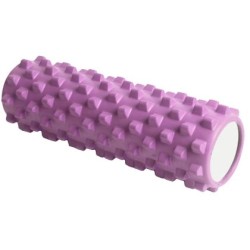 Фоумролер за пилатес и йога MAXIMA, 45 х Ф14 см, С грайфери за масажи, Лилав 30004602 Фоумролер за пилатес и йога MAXIMA, 45 х Ф14 см, С грайфери за масажи, Лилав 30004602