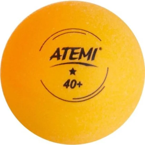 Топче за тенис на маса ATEMI 40+ ITTF *, Жълто 200300
