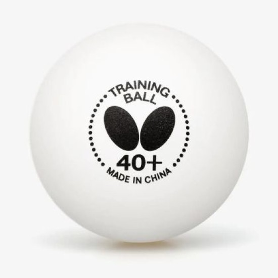 Топче за тенис на маса BUTTERFLY Training ball 40+, Бяло 200375 Топче за тенис на маса BUTTERFLY Training ball 40+, Бяло 200375