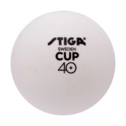 Топче за тенис на маса STIGA Cup 40+, Бяло 200379 Топче за тенис на маса STIGA Cup 40+, Бяло 200379
