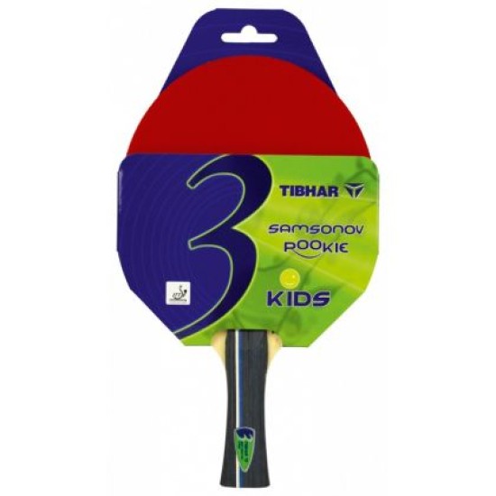 Ракета (хилка) за тенис на маса Tibhar Samsonov Rookie Kids ITTF approved 900324 Ракета (хилка) за тенис на маса Tibhar Samsonov Rookie Kids ITTF approved 900324