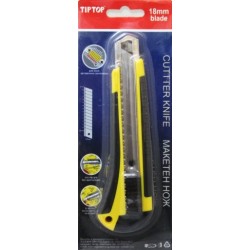 Макетен нож с метален водач TIP TOP /130053/