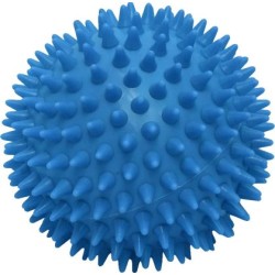 Топка масажна MAXIMA, 70 мм, Плътна с бодлички, Синя 31068005