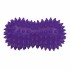 Топка масажна двойна MAXIMA, С форма на фъстък, 13х7 см, Плътна, Лилава 31068206