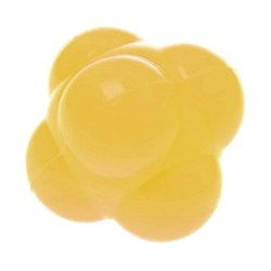 Реакционна топка за тренировка на координацията и рефлексите, 6.8 см, Жълта /36002701/ Реакционна топка за тренировка на координацията и рефлексите, 6.8 см, Жълта /36002701/