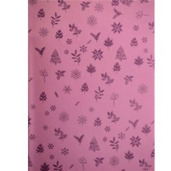 Опаковъчна хартия  52/76 см коледна шарена  - 1 лист /170701/