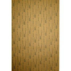 Опаковъчна хартия 52/76 см крафт, пакет 50 листа /170709/