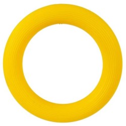 Ринг гумен, 17 см, жълт 30090504