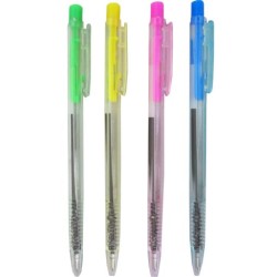 Химикалки 10 броя, с бутон, синьо пишещи, MAXIMA /110004/