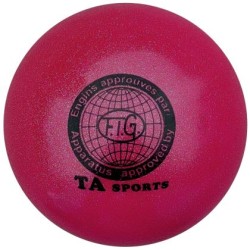 Топка за художествена гимнастика MAXIMA, С брокатен ефект, 15 - 16 см, Цикламена 20067304N Топка за художествена гимнастика MAXIMA, С брокатен ефект, 15 - 16 см, Цикламена 20067304N