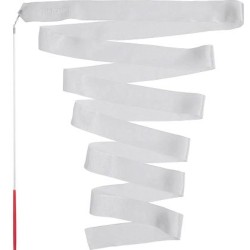 Лента за художествена гимнастика MAXIMA, 4 м*4.5 см, Бяла /20073113/ Лента за художествена гимнастика MAXIMA, 4 м*4.5 см, Бяла /20073113/