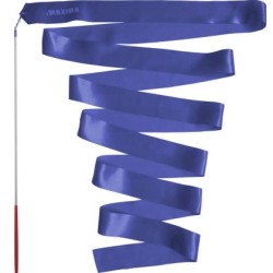 Лента за художествена гимнастика MAXIMA, 6 м*5 см, Тъмносиня /20073909/