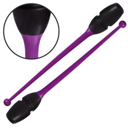Бухалки за художествена гимнастика MAXIMA, 45.5 см, 150 г, С гумирана глава, Съединяващи се, Лилави 30095302