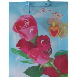 подаръчна торбичка с цв.печат /140806/