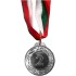 Медал MAXIMA, 4.5 см, За второ място, С трикольорна лента 00017002