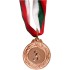 Медал MAXIMA, 4.5 см, За трето място, С трикольорна лента 00017003