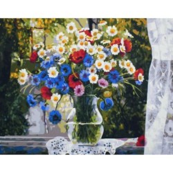 Комплект за рисуване по номера с платно 50х40 см, Модел 51 /27014651/ Комплект за рисуване по номера с платно 50х40 см, Модел 51 /27014651/