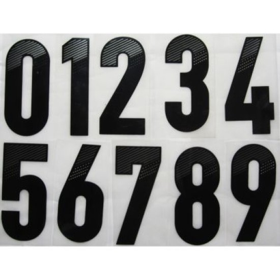 Номер за екипи, футбол, баскетбол, волейбол и др. височина 8см /499999/