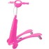 Тротинетка жабка MAXIMA с 4 колела (2 отпред и 2 отзад), Розова /20014203/