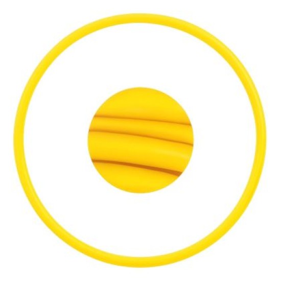 Обръч гимнастически MAXIMA, Ф65 см, Жълт /20092601/