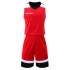 Екип за баскетбол MAXIMA, Червен с черен и бял, Размер 30 /40024401/