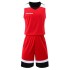 Екип за баскетбол MAXIMA, Червен с черен и бял, Размер 34 /40024403/