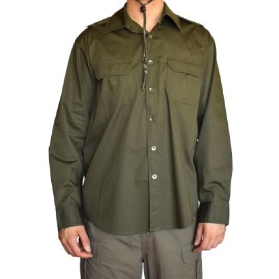 Памучна риза ONEPOLAR, Тъмнозелена, Размер XL /PO275608/ Памучна риза ONEPOLAR, Тъмнозелена, Размер XL /PO275608/