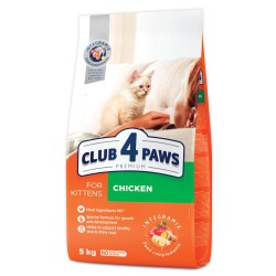 CLUB 4 PAWS CAT KITTEN WITH CHICKEN Пълноценна, премиум храна за котки CLUB 4 PAWS CAT KITTEN WITH CHICKEN Пълноценна, премиум храна за котки