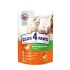 CLUB 4 PAWS POUCH PREMIUM CAT KITTEN WITH CHICKEN IN GRAVY 0.80 ГР. 24PCS – Пълноценна консервирана храна за котенца