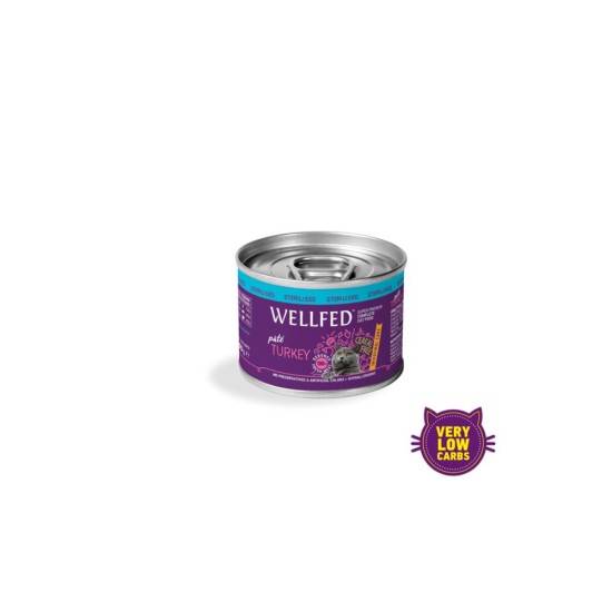 Консерва за котка WELLFED Intestinal Care Sterilised – Turkey (12months – 7 years) Консерва за котка WELLFED Intestinal Care Sterilised – Turkey (12months – 7 years)