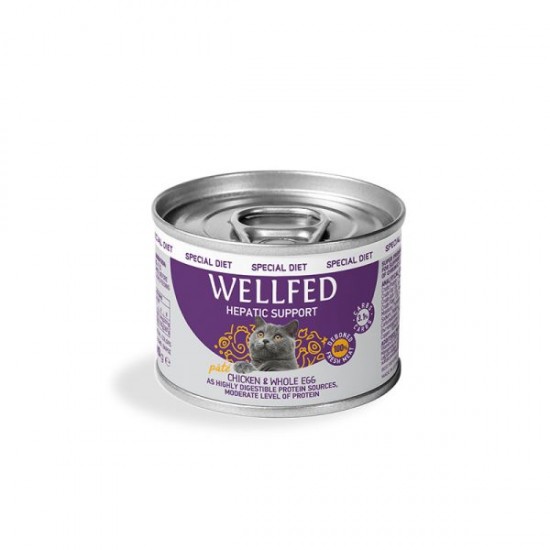 WELLFED HEPATIC DIET 200 GR. – КОНСЕРВА ЗА КОТКИ WELLFED HEPATIC DIET 200 GR. – КОНСЕРВА ЗА КОТКИ