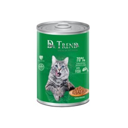 DR. TREND CAT CHUNKS IN GRAVY WITH FISH 400 GR – КОНСЕРВА ЗА КОТКИ С РИБА DR. TREND CAT CHUNKS IN GRAVY WITH FISH 400 GR – КОНСЕРВА ЗА КОТКИ С РИБА
