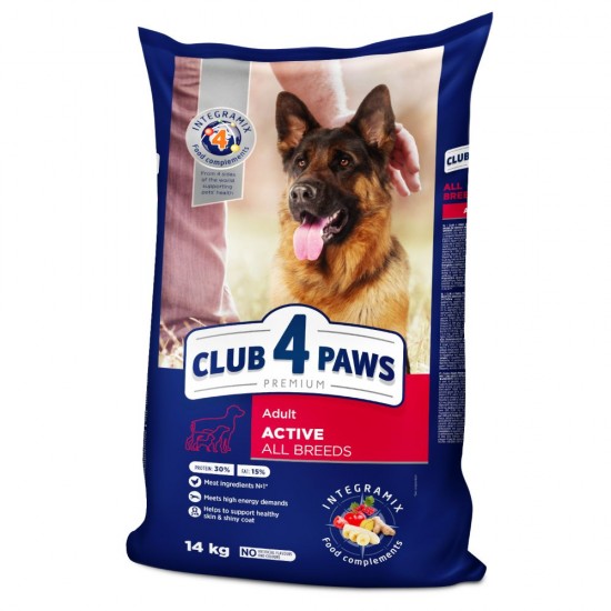 CLUB 4 PAWS DOG ALL BREED ADULT ACTIVE CLUB 4 PAWS DOG ALL BREED ADULT ACTIVE