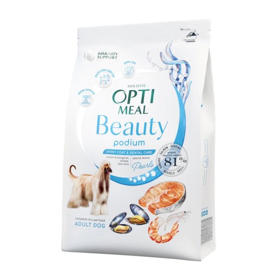 OPTIMEAL DOG BEAUTY PODIUM SHINY COAT AND DENTAL CARE OPTIMEAL DOG BEAUTY PODIUM SHINY COAT AND DENTAL CARE