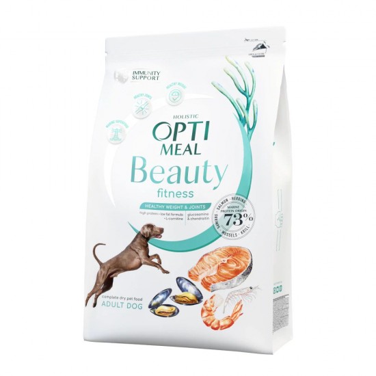OPTIMEAL DOG BEAUTY FITNESS HEALTHY WEIGHT AND JOINTS NO GRAIN OPTIMEAL DOG BEAUTY FITNESS HEALTHY WEIGHT AND JOINTS NO GRAIN