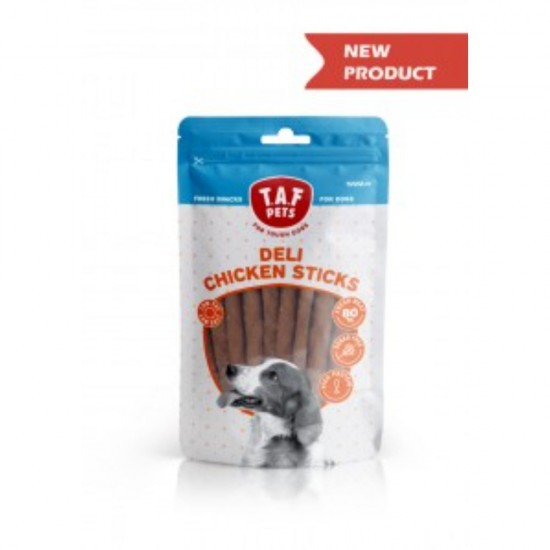 TAF PETS FRESH DOG TREATS DELI CHICKEN STICKS – ЛАКОМСТВО ЗА КУЧЕТА TAF PETS FRESH DOG TREATS DELI CHICKEN STICKS – ЛАКОМСТВО ЗА КУЧЕТА