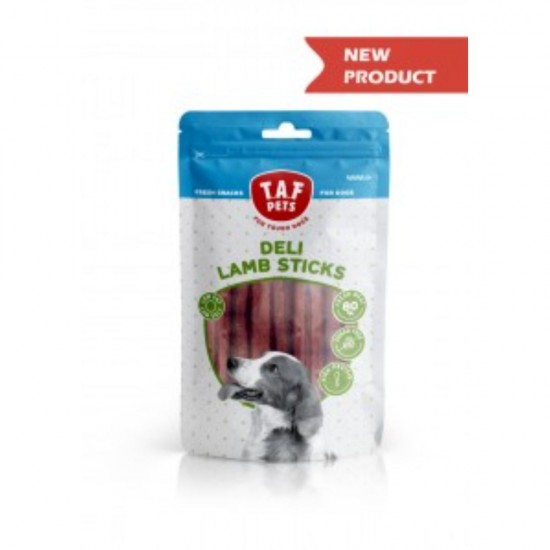 TAF PETS FRESH DOG TREATS DELI LAMB STICKS – ЛАКОМСТВО ЗА КУЧЕТА TAF PETS FRESH DOG TREATS DELI LAMB STICKS – ЛАКОМСТВО ЗА КУЧЕТА