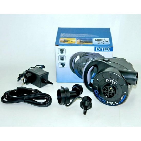 Електрическа помпа с акумулатор 12/220V INTEX Quick-Fill Rechargable Електрическа помпа с акумулатор 12/220V INTEX Quick-Fill Rechargable
