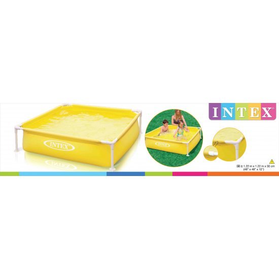 Детски сглобяем басейн 122x122x30см 57172NP Intex Детски сглобяем басейн 122x122x30см 57172NP Intex