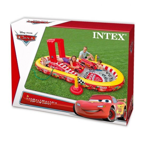 Надуваем център за игра с пързалка Колите 348x198x121см 57134NP Intex Надуваем център за игра с пързалка Колите 348x198x121см 57134NP Intex