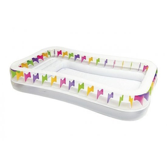 Надуваем басейн Intex 295 x 175 x 53 см Надуваем басейн Intex 295 x 175 x 53 см