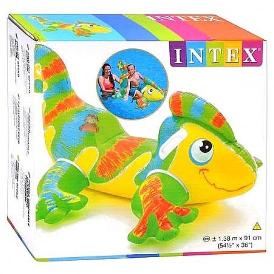 Надуваема детска играчка Intex Гущер 138 x 91 см Надуваема детска играчка Intex Гущер 138 x 91 см