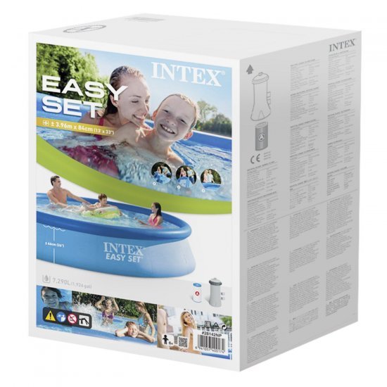 Надуваем семеен басейн Easy Set 396x84см 28142NP Intex Надуваем семеен басейн Easy Set 396x84см 28142NP Intex